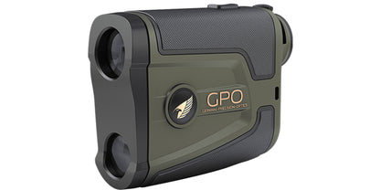 Telemetro laser GPO RangeTracker 2000 OLED 6x20 verde, vista laterale