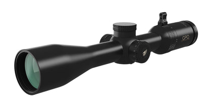 Cannocchiale GPO Spectra 4x 2,5-10x44i G4i Drop, vista di tre quarti