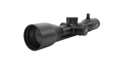 Cannocchiale GPO Spectra 8x 2-16x50i Rail G4i Fiber, vista di tre quarti