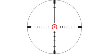 Reticolo illuminato HSi Horseshoe al primo piano focale del GPO TAC 6x 1-6x24i