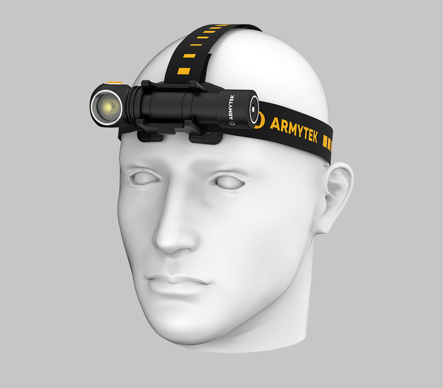 Armytek Wizard C2 Pro Nichia sul supporto frontale