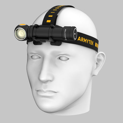 Armytek Wizard C2 Pro Max Magnet USB luce calda sul supporto frontale