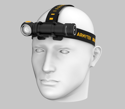 Armytek Wizard C2 Pro Max Magnet USB luce bianca sul supporto frontale