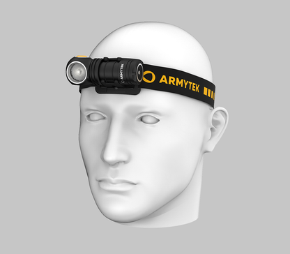 Armytek Wizard C1 Pro Magnet USB luce bianca montata sul supporto frontale