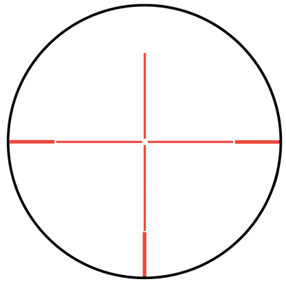 Reticolo M1 illuminato rosso del Konus Konuspro EL-30 6-24x50