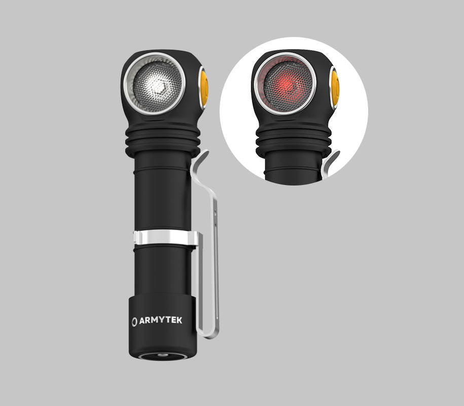 Armytek Wizard C2 WR Magnet USB luce bianca e rossa