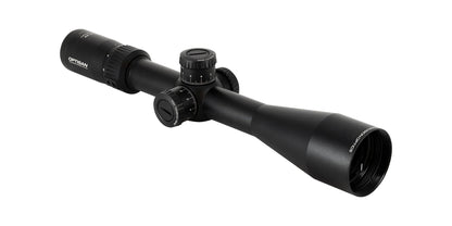 Cannocchiale Optisan EVX Gen II 6-24x50 F1 FFP, vista di tre quarti