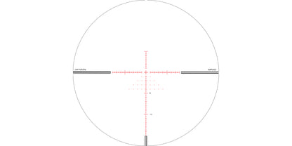 Reticolo illuminato MRAD-MHP10i del cannocchiale Optisan ES 3-12x44i