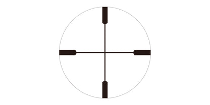 Reticolo Duplex del cannocchiale Optisan HX 4-12x40