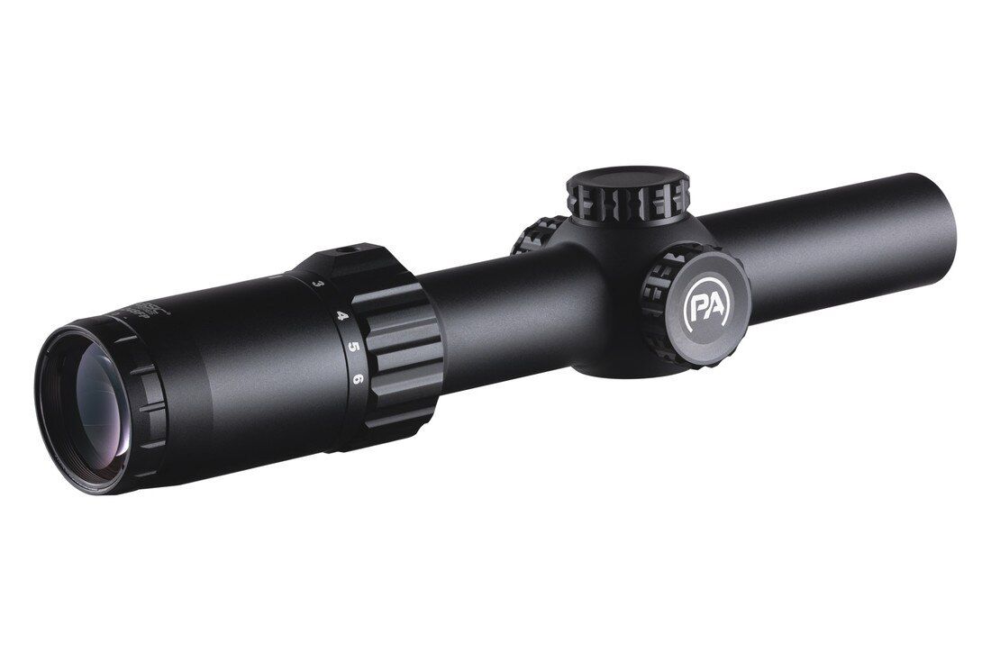 Primary Arms Classic Series 1-6x24mm SFP Rifle Scope - torrette e leva ingrandimento