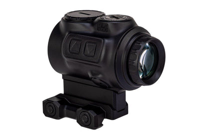 Primary Arms GLx 1x MicroPrism ACSS Cyclops - vista laterale con comandi a pulsante