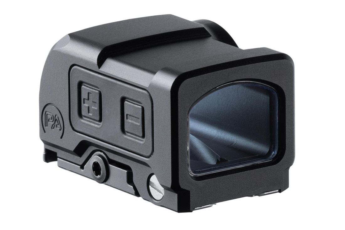 Primary Arms PLx HTX-1 Enclosed Reflex Sight ACSS Vulcan - vista laterale