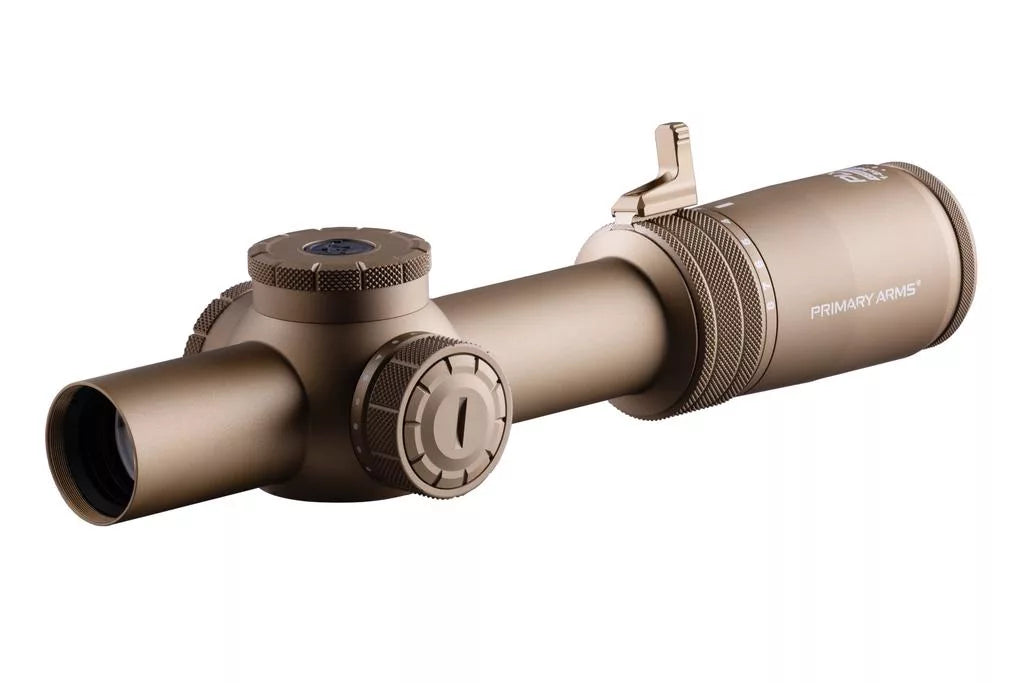 Primary Arms Compact PLxC 1-8x24 FFP Flat Dark Earth - vista posteriore