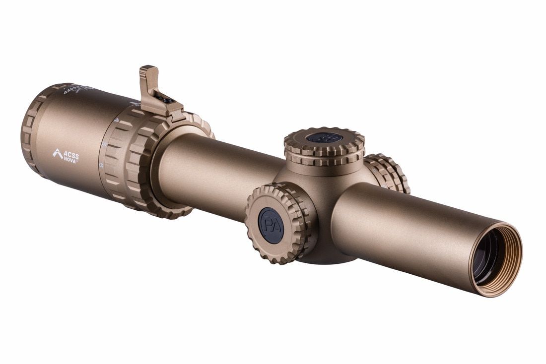 Primary Arms SLx 1-6x24mm SFP Rifle Scope Gen IV Nova FDE - vista principale