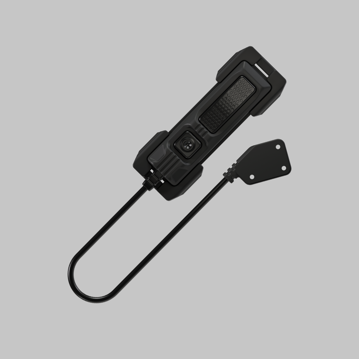 Armytek Parma C2IR Pro, vista laterale con attacco integrato