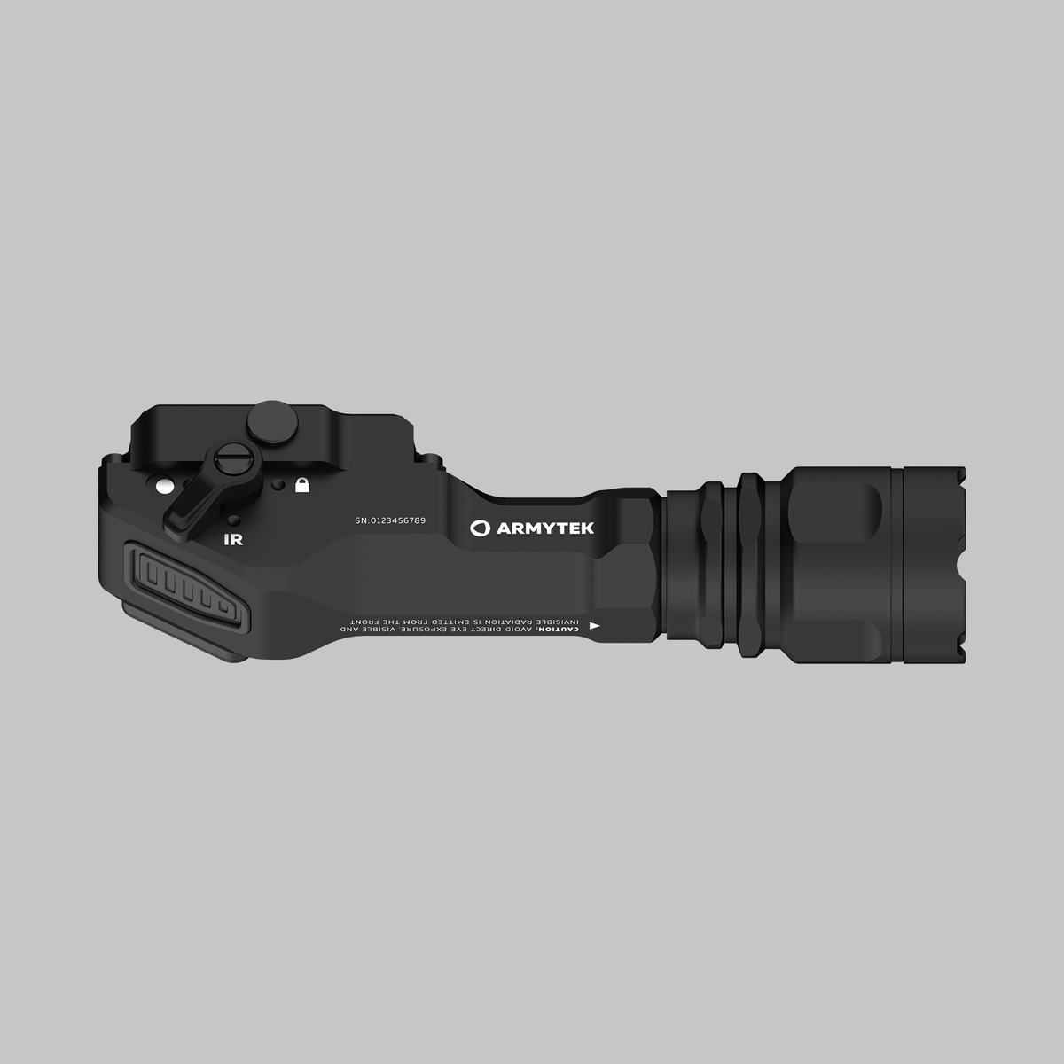 Armytek Parma C2IR Pro, vista frontale