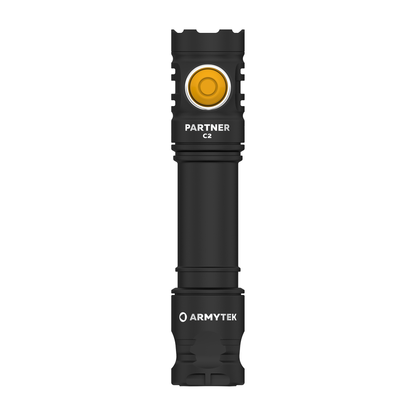 Armytek Partner C2 Magnet USB luce bianca vista laterale