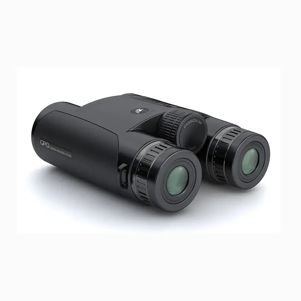 GPO Rangeguide 10x50, vista degli obiettivi da 50 mm