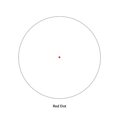 Reticolo a punto rosso da 3 MOA del GPO Spectra Dot