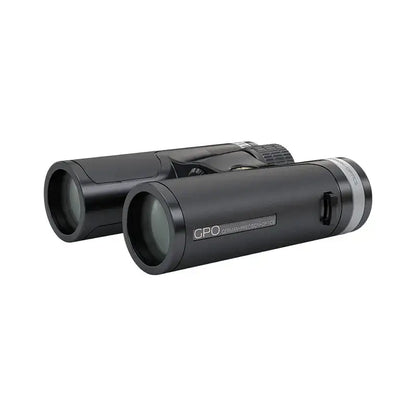 GPO Passion SD 10x34 binocolo compatto nero, vista di tre quarti
