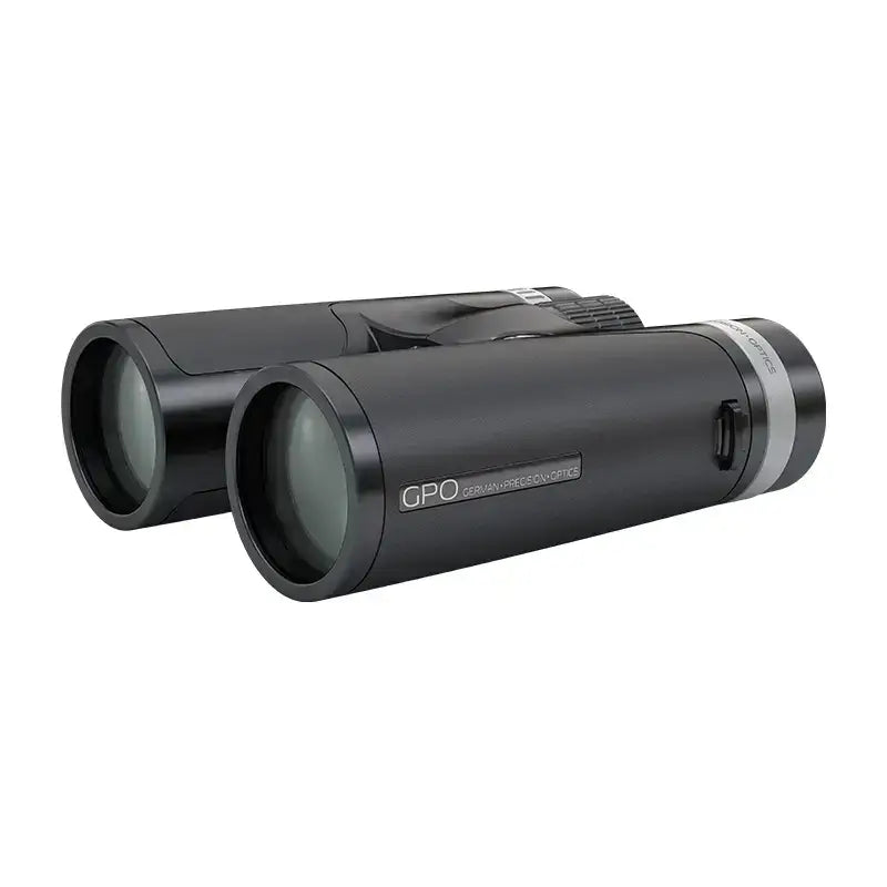 GPO Passion SD 10x42, vista degli obiettivi da 42 mm