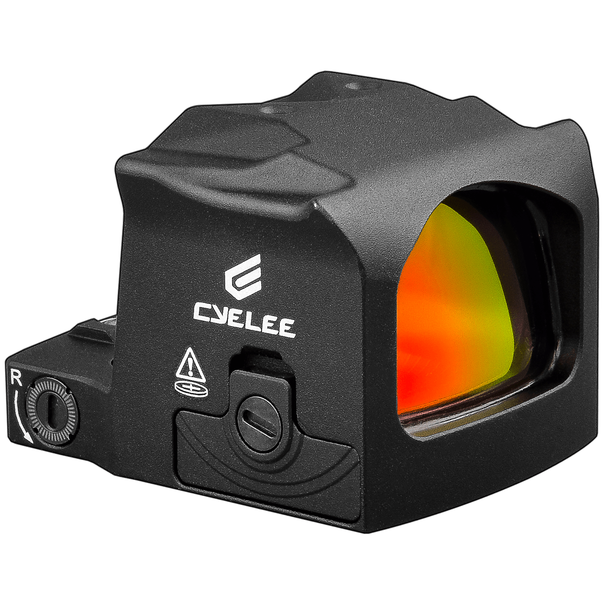 Cyelee CAT EDG red dot vista anteriore tre quarti