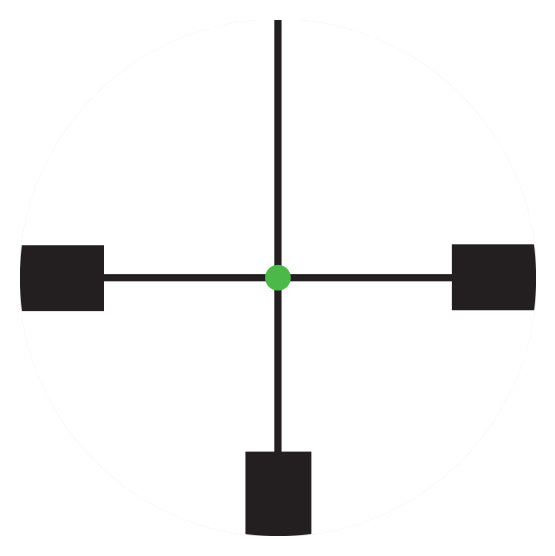 Trijicon AccuPoint 1-6x24 céltávcső, German #4 zöld szálkereszt, 30 mm-es tubus, TR25, 5/5. kép
