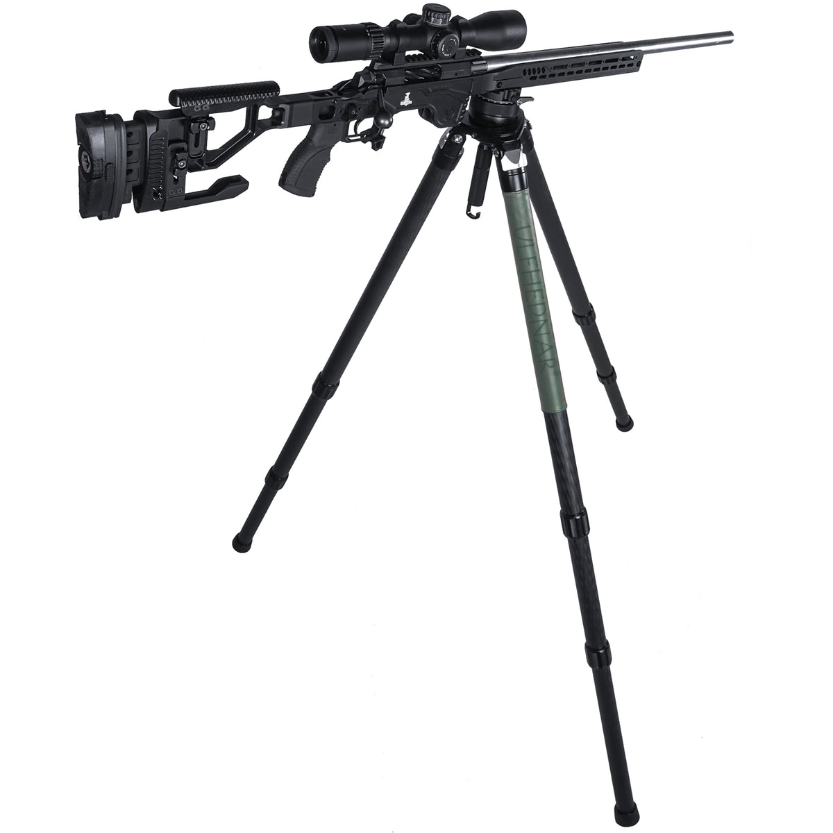 Ulfhednar treppiede Heavy Duty in carbonio con testa panoramica Arca carico 35 kg