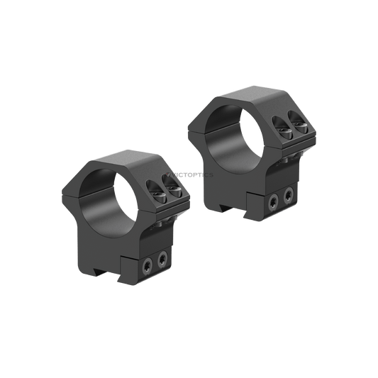 Anelli VictOptics dovetail 11 mm da 25,4 mm profilo medio
