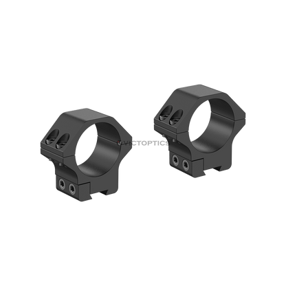 Dettaglio delle viti degli anelli VictOptics da 30 mm
