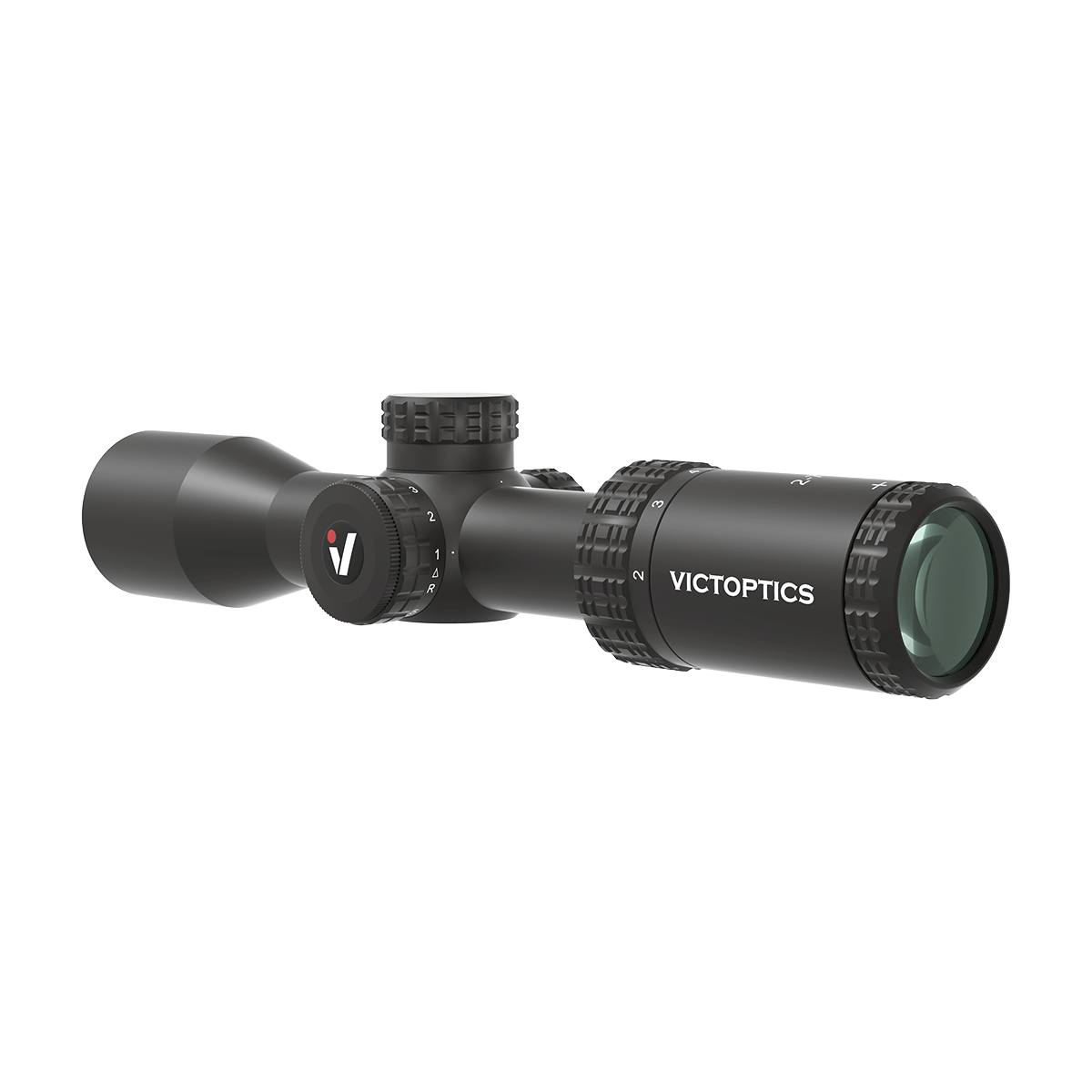 VictOptics SOI 2-7x32 con torrette protette da cappuccio