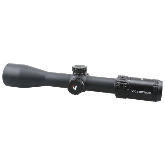 Cannocchiale VictOptics S4 4-16x44 SFP visto di lato