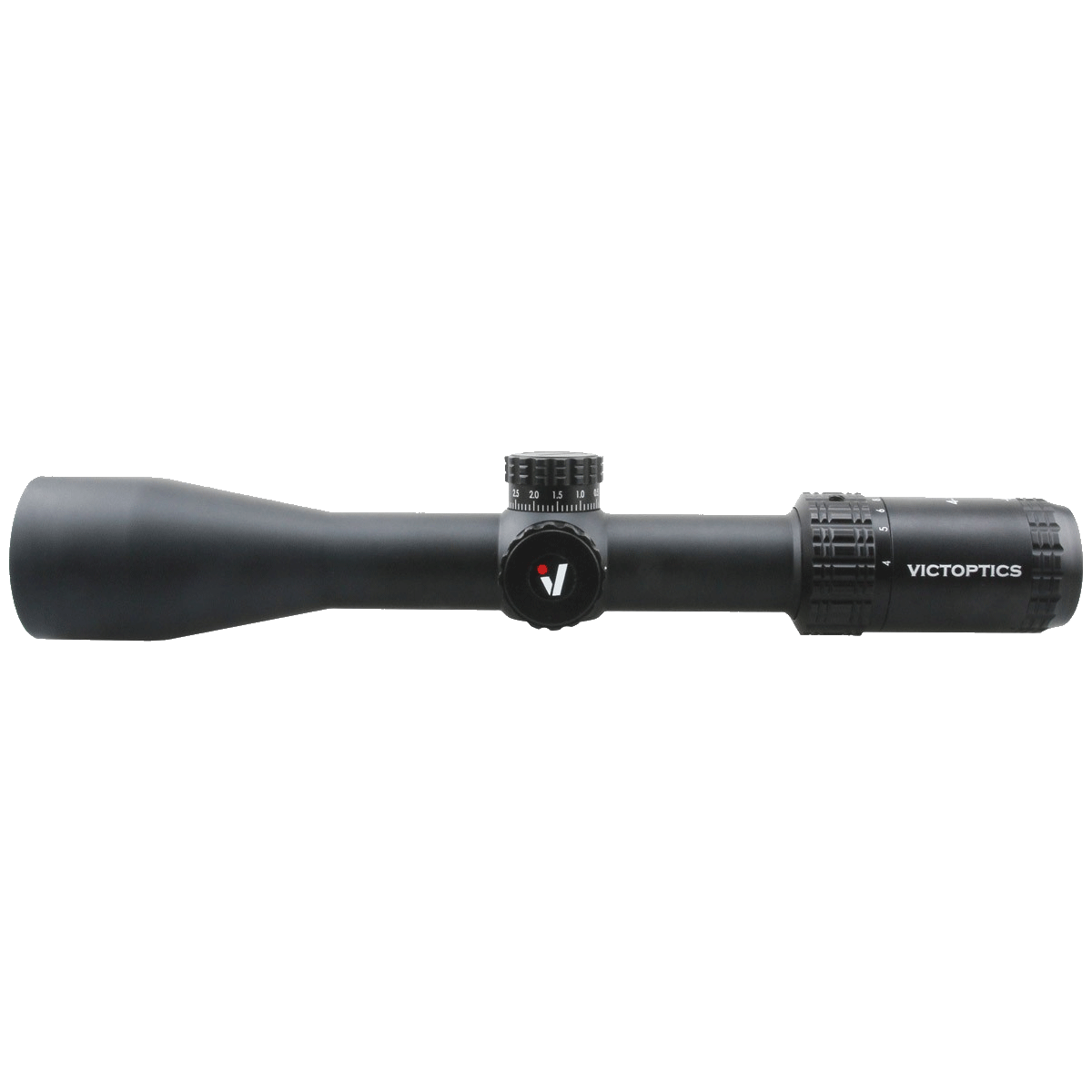 VictOptics S4 4-16x44 SFP con torrette e side focus
