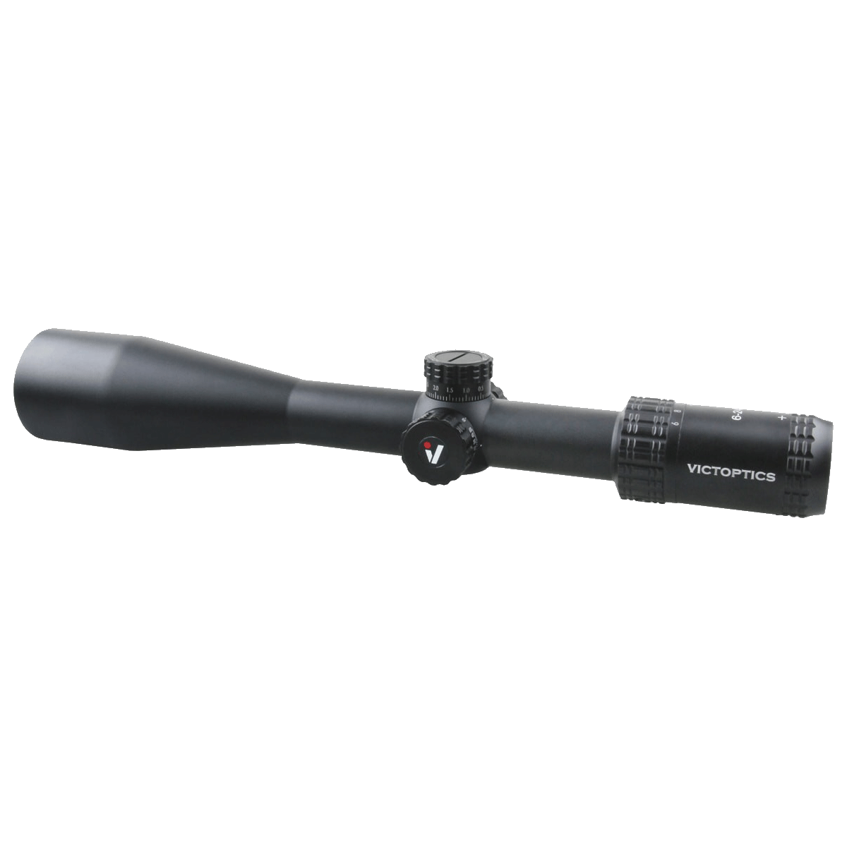 VictOptics S4 6-24x50 SFP con torrette e side focus