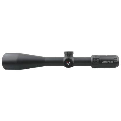 Cannocchiale VictOptics S4 6-24x50 SFP visto di lato