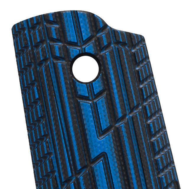 VZ Grips guancette Bawidamann Walküre per 1911 full size Blue Black