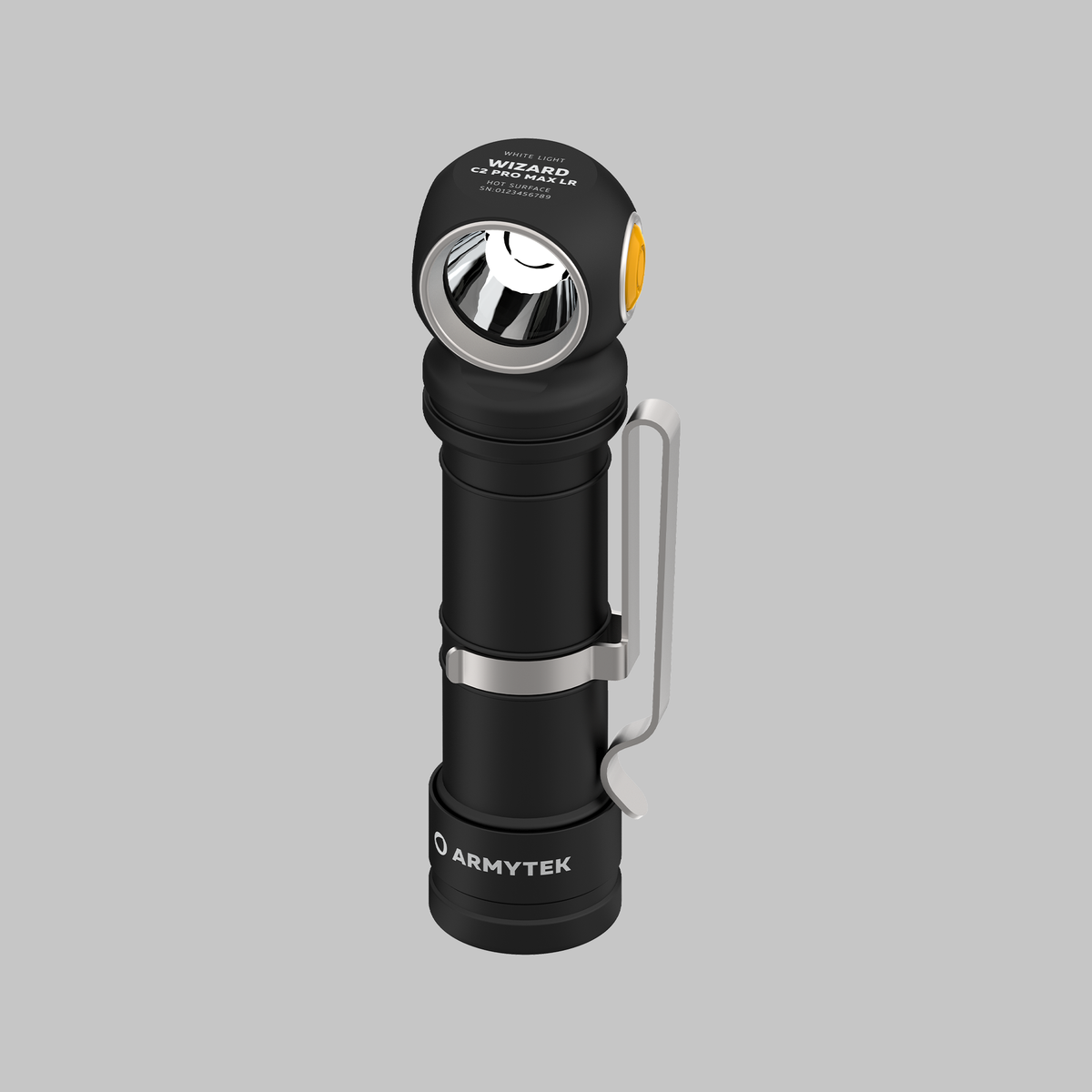 Armytek Wizard C2 Pro Max LR Magnet USB luce bianca, torcia frontale long range