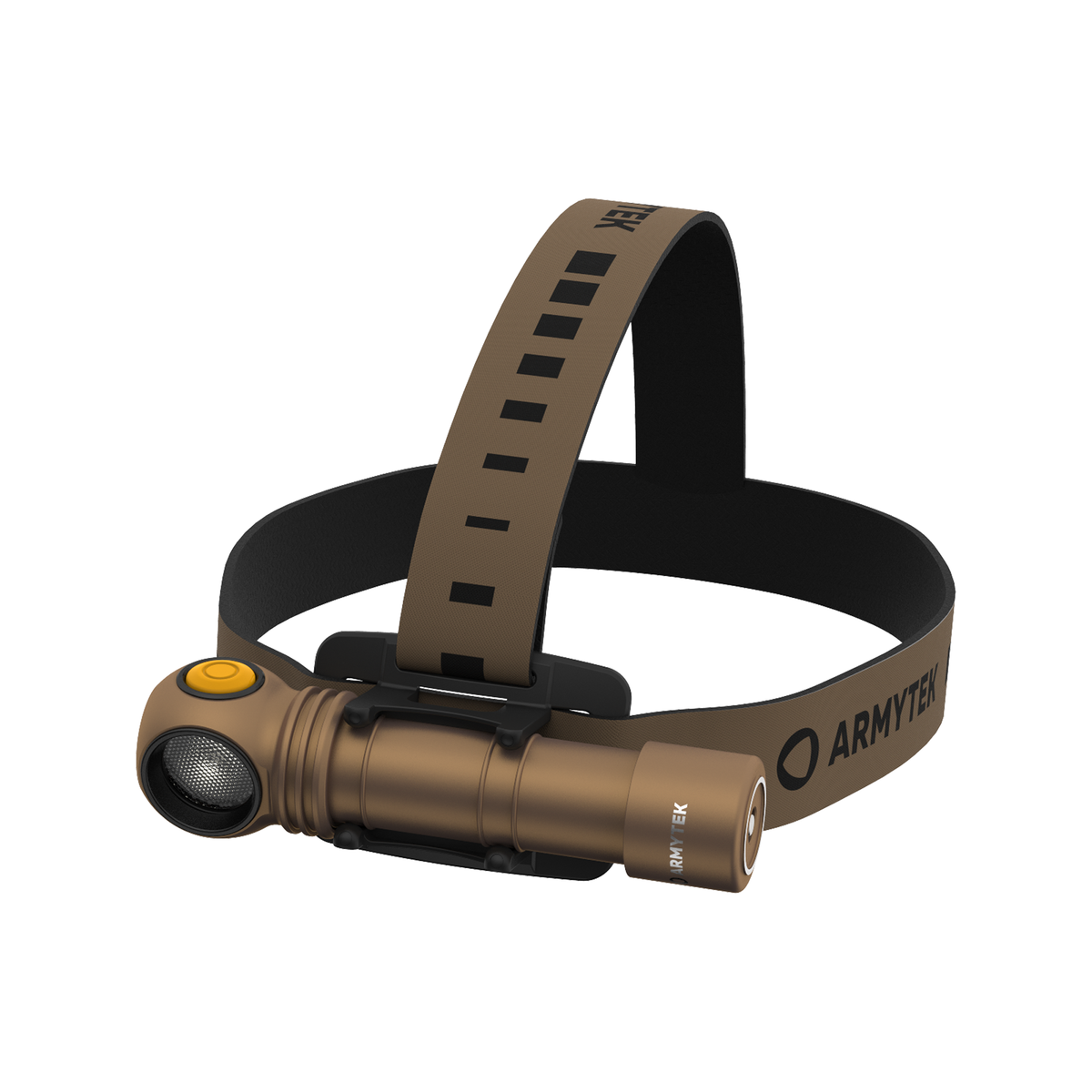 Armytek Wizard C2 Pro Sand con fascia frontale