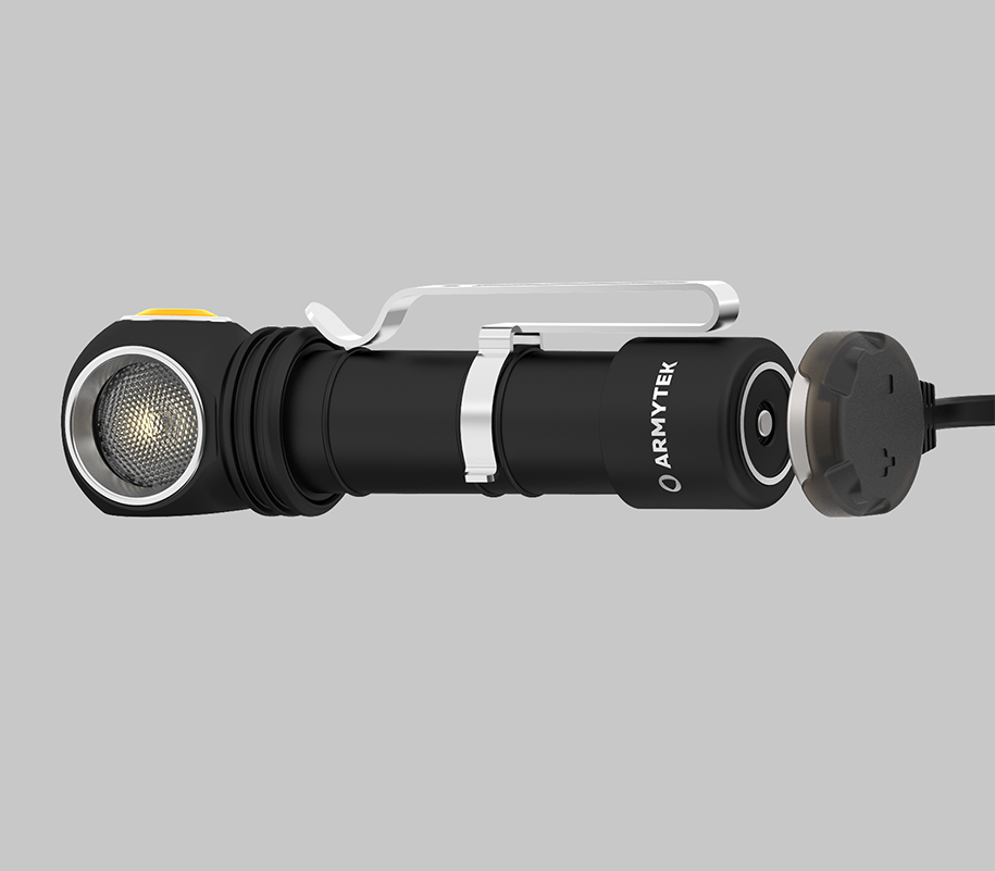 Armytek Wizard C2 Magnet USB luce calda con cavo di ricarica magnetico