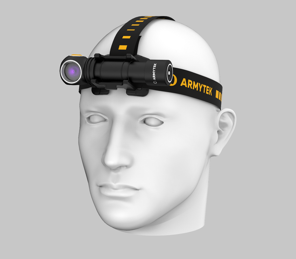 Armytek Wizard C2 WUV torcia frontale luce bianca e UV