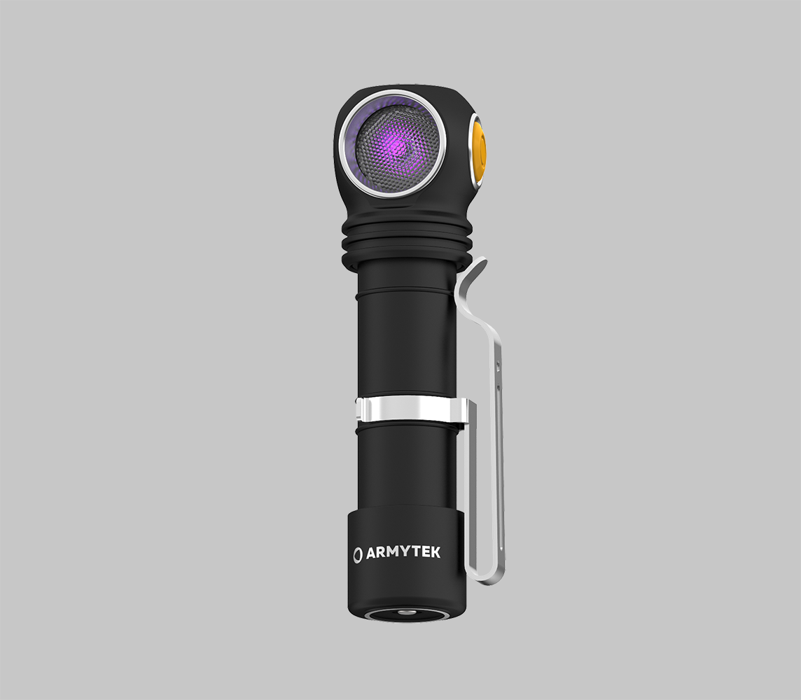Armytek Wizard C2 WUV, vista laterale