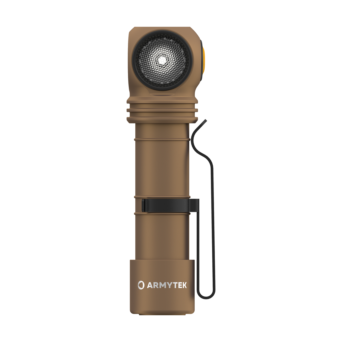 Armytek Wizard C2 Pro Sand torcia frontale multifunzione color sabbia, vista frontale