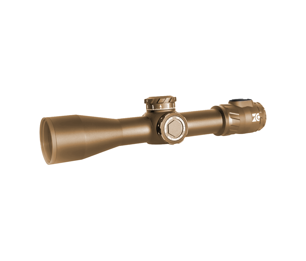 Zero Compromise ZC420H 4-20x50 MPCT1X FFP 12 MIL FDE – vista laterale