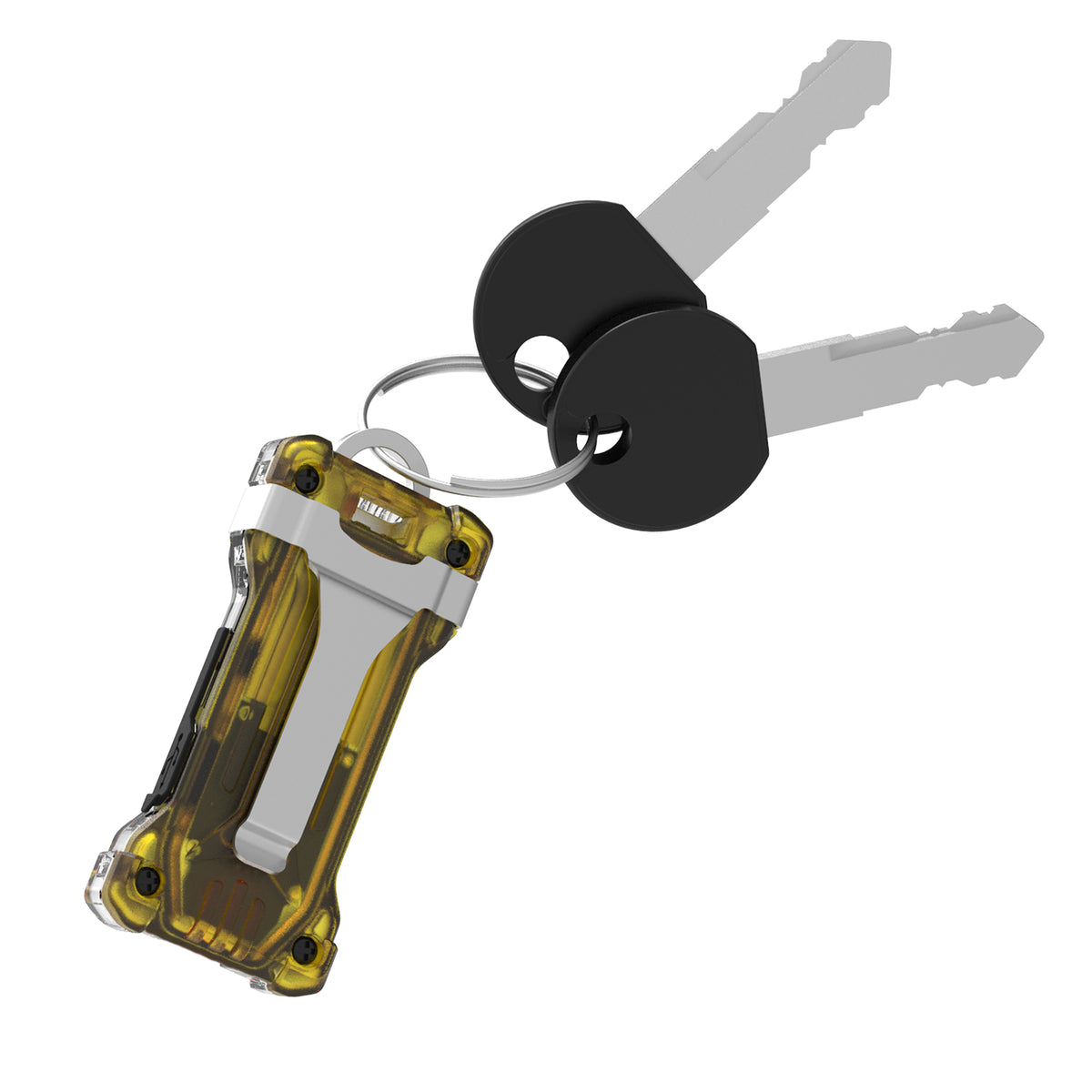 Armytek Zippy Giallo con anello portachiavi