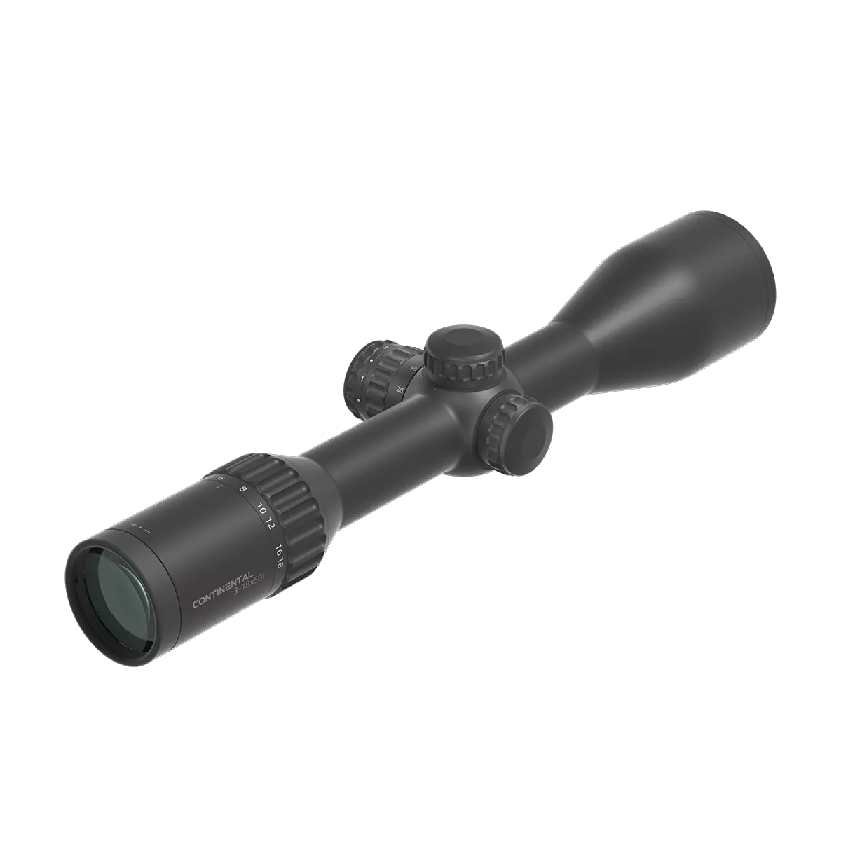 Reticolo G4 con punto in fibra ottica del Vector Optics Continental x6 3-18x50i
