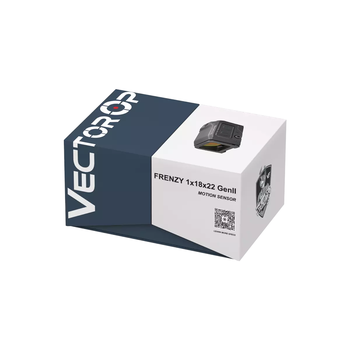Dettaglio del corpo chiuso del Vector Optics Frenzy FA 1x18x22