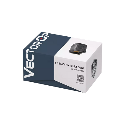 Dettaglio del corpo chiuso del Vector Optics Frenzy FA 1x18x22