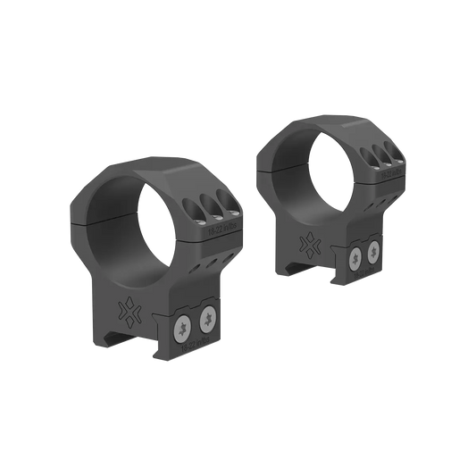 Anelli Vector Optics X-ACCU da 34 mm a profilo medio