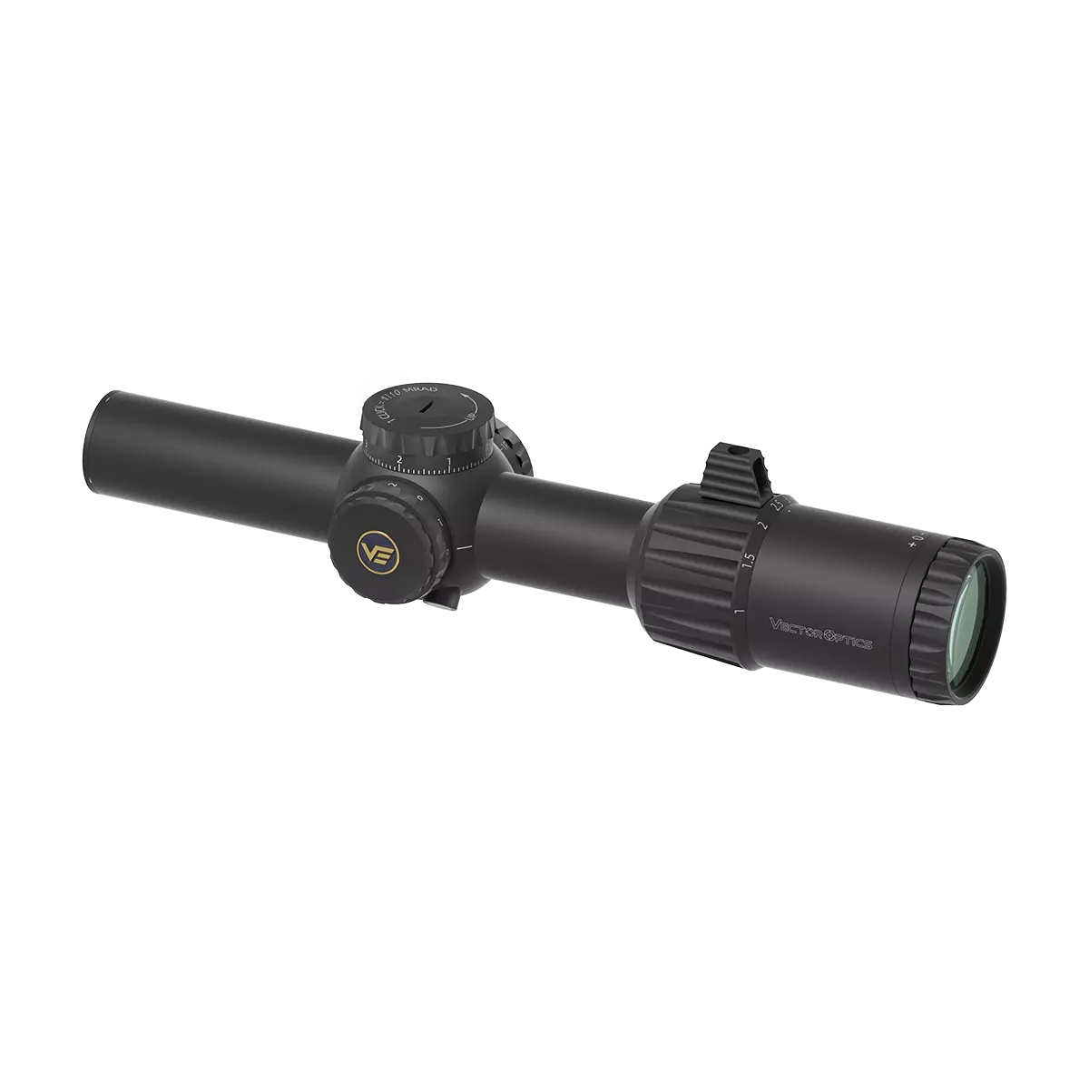 Cannocchiale Vector Optics Tauron 1-6x24 SFP visto di lato