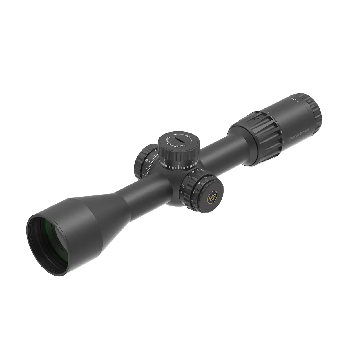 Torrette con zero stop del Vector Optics Tauron Gen II 3-18x50 FFP